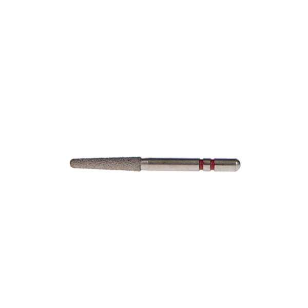 シハラ　Diamond Square Pierce 7 (01) Two Striper Diamond Burs, FG, Round-End Taper, 770.8, 1.8 mm, Fine